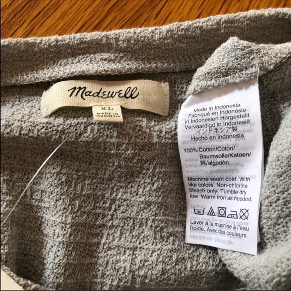 ✨ SOLD ✨Madewell | Modern Side Tie Top - Picture 6 of 6